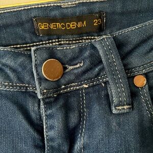 Genetic denim size 23 luxury jeans, straight like skinny jeans
